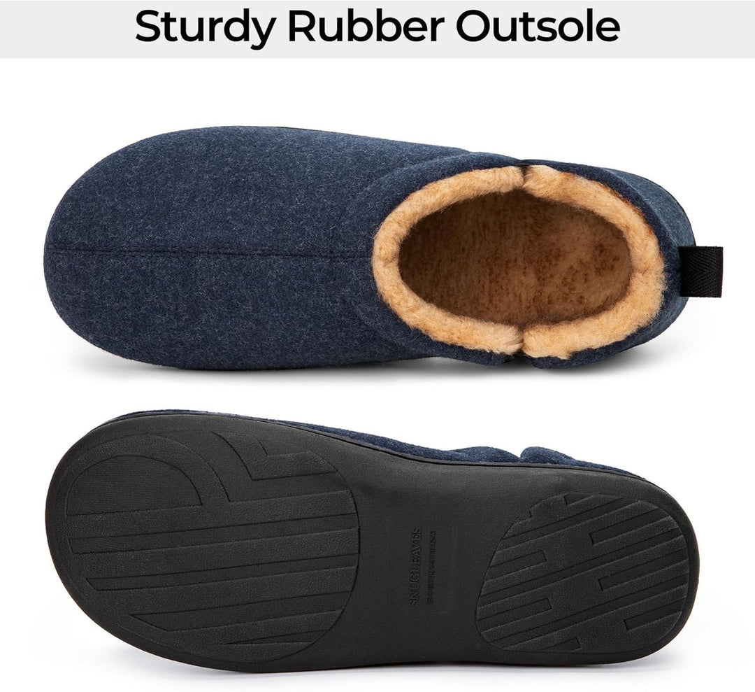 Soft indoor footwear providing ultimate warmth during winter