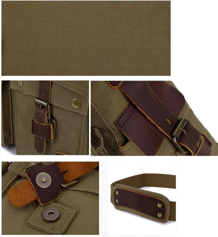 Interior view of unisex travel bag with padded laptop compartment and organizing pockets