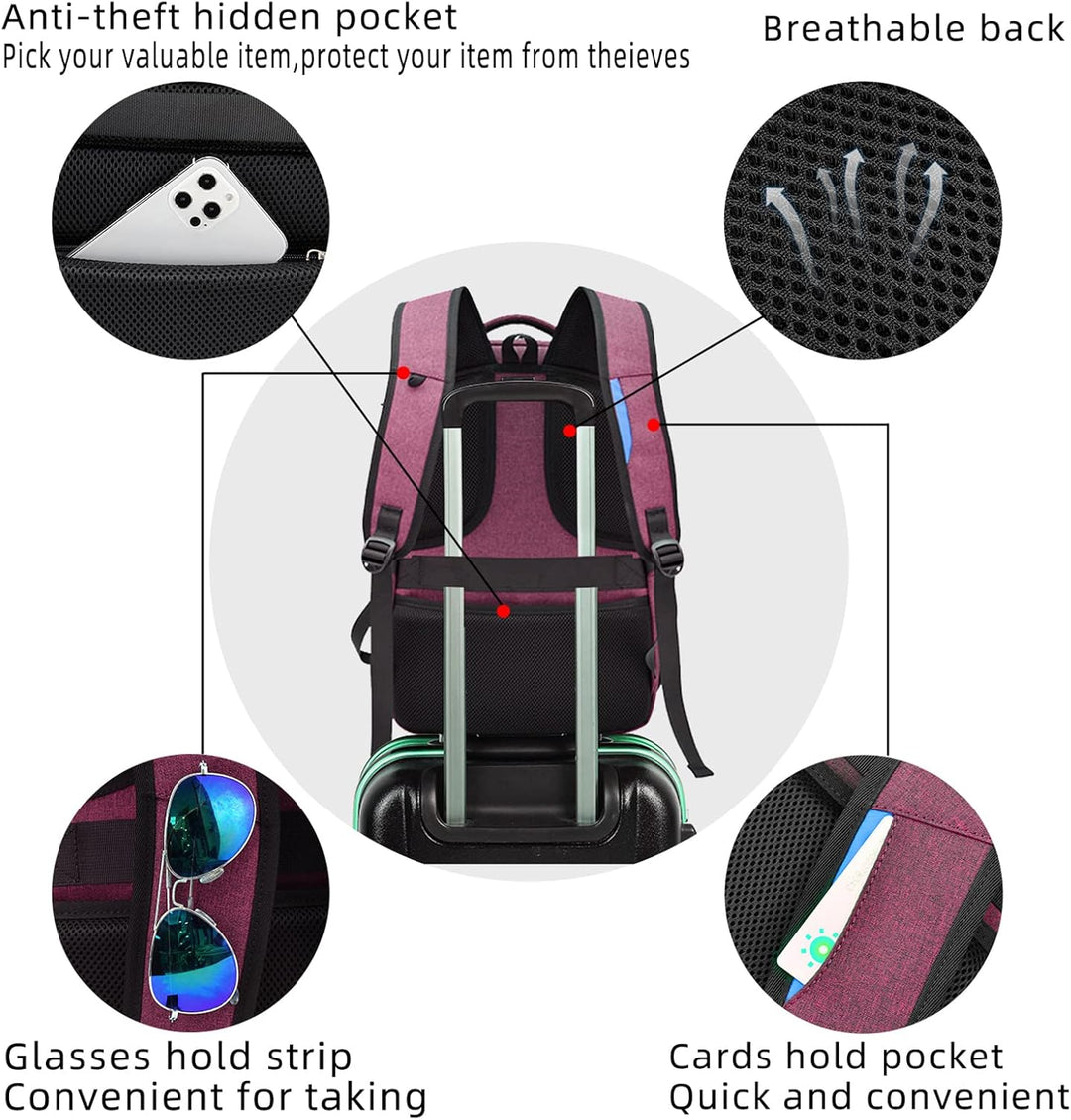 Quick-access card pocket located on the left shoulder strap