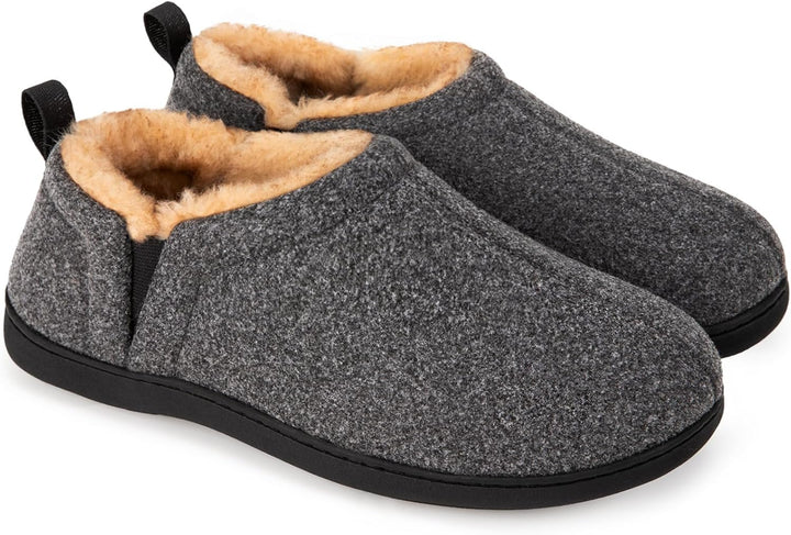 Cozy house shoes with supportive cushioning for men