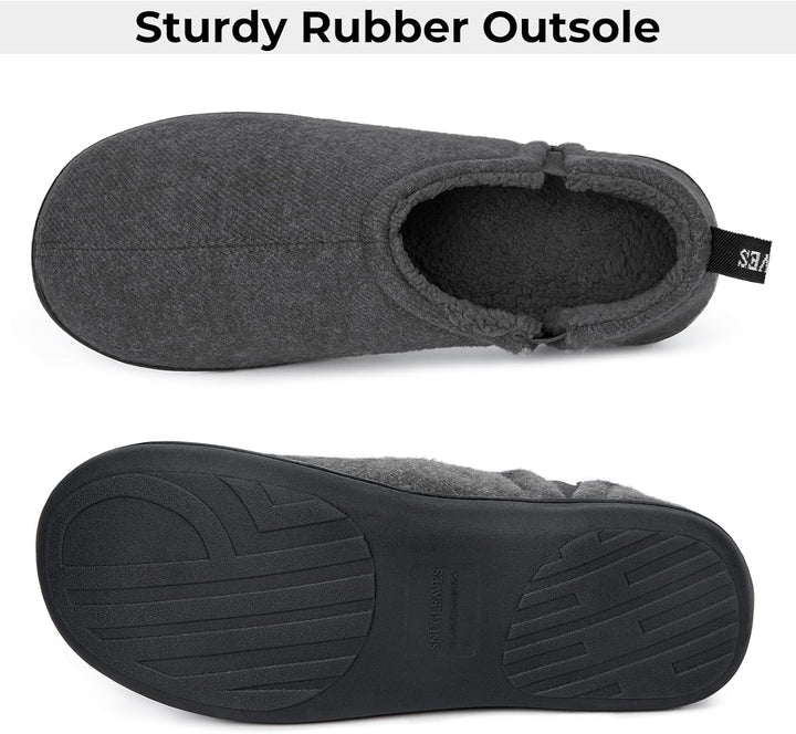 Classic slip-on house slippers designed specifically for men