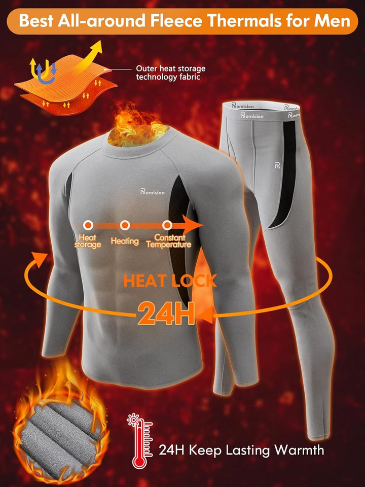 Base layer set in action during outdoor winter activities