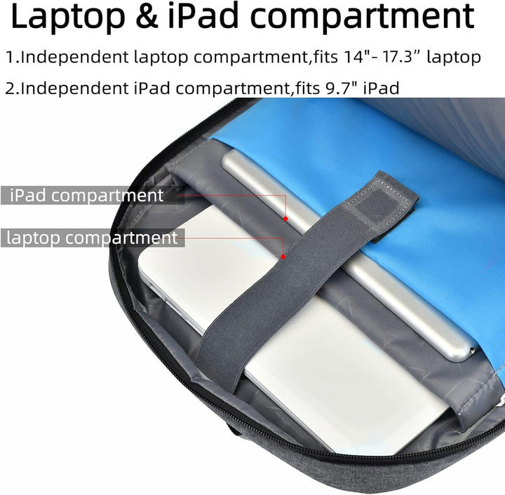 Rear hidden security pocket concealing a wallet and phone