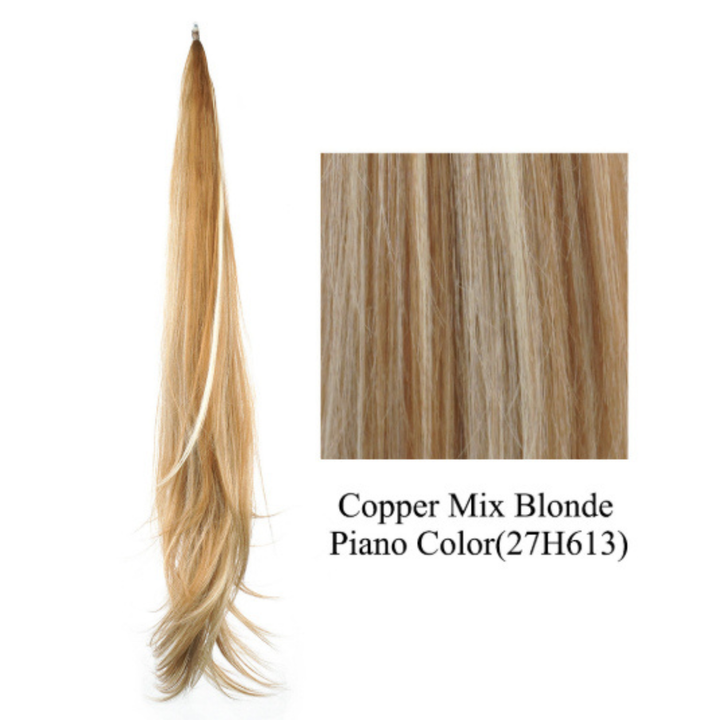 Soft synthetic curly ponytail piece in premium texture