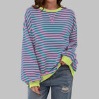 Denise | Women’s Oversized Striped Sweater