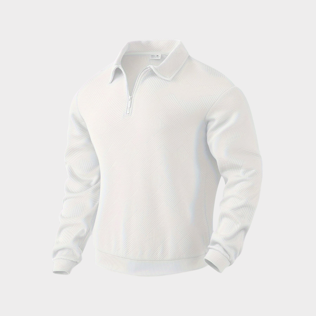 Fenton | Men’s Half-Zip Polo Sweater