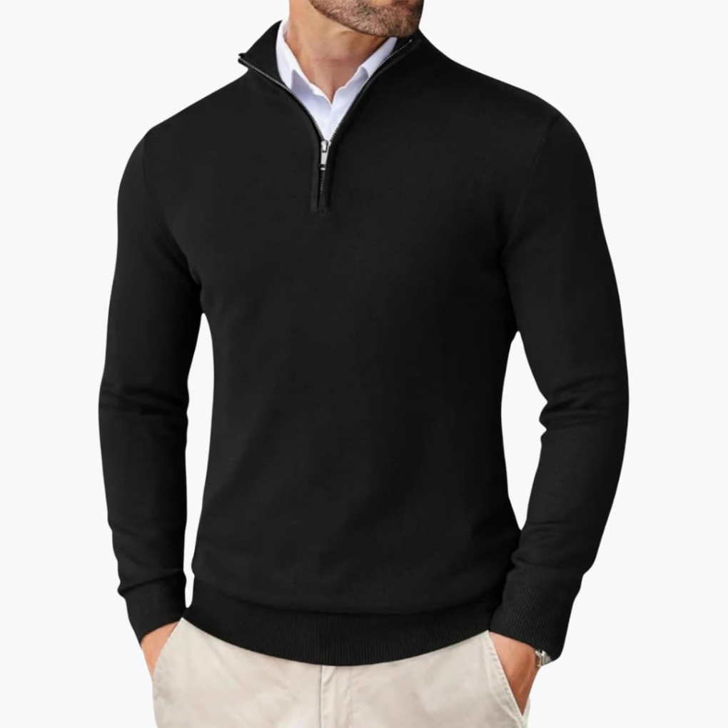 Sawyer | Men’s Quarter-Zip Knit Sweater