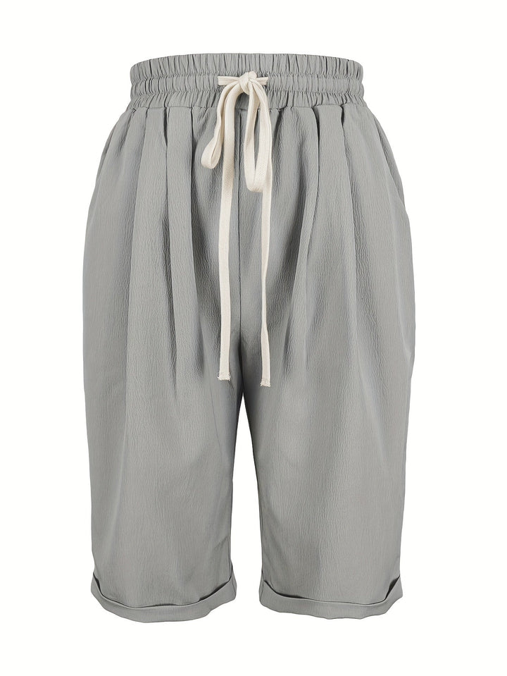 Womens cropped trousers designed for everyday comfort and summer style