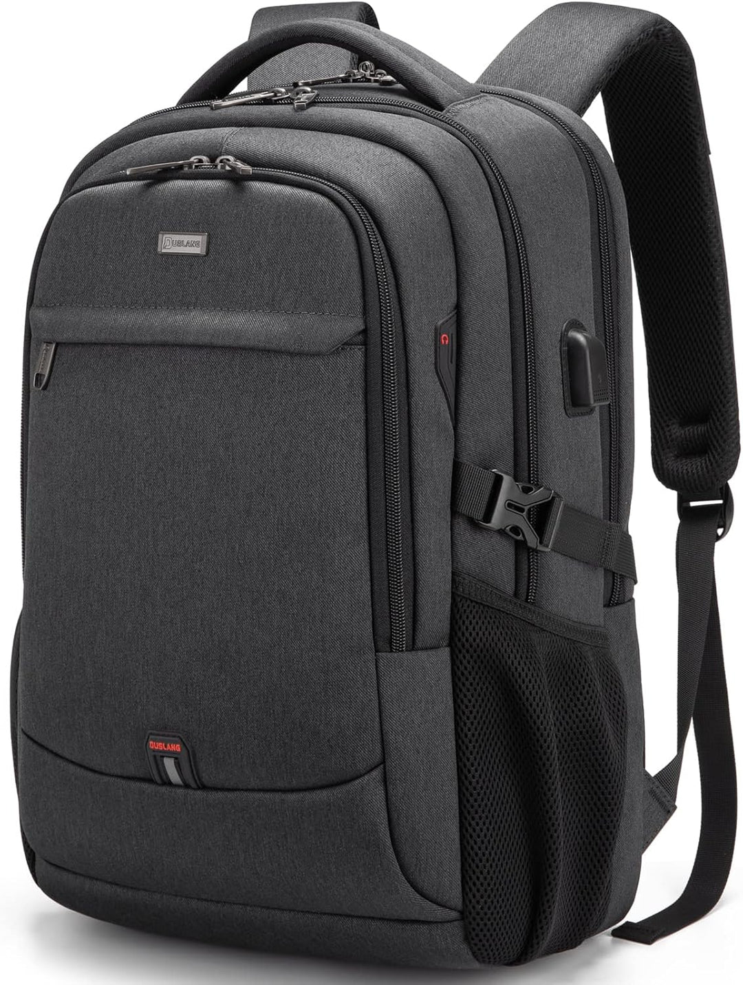 Coffee shop setting with the sleek professional laptop bag