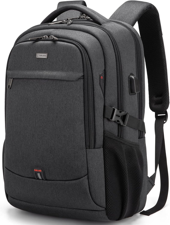 Coffee shop setting with the sleek professional laptop bag