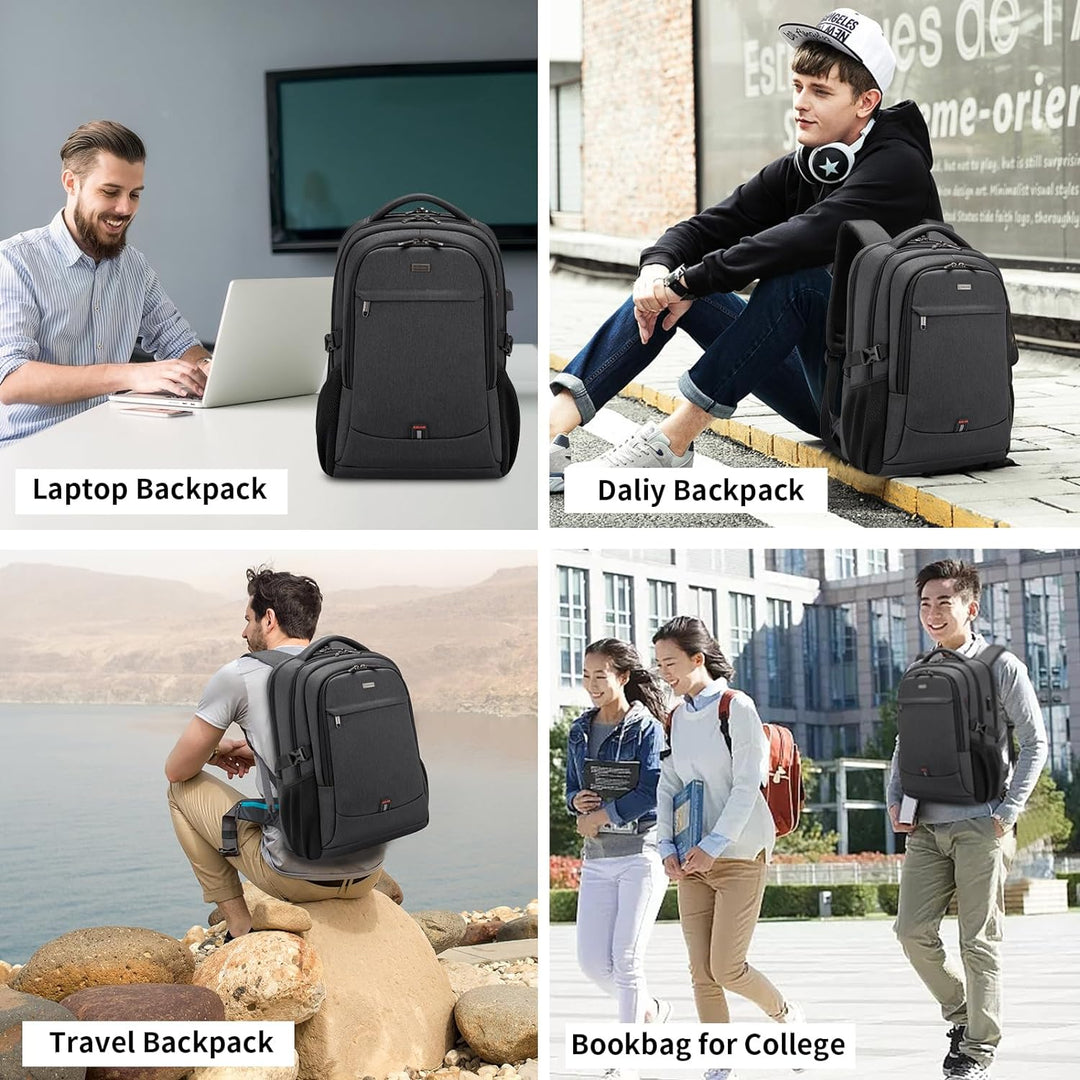 Durable hardware and custom pull tabs on the main compartment