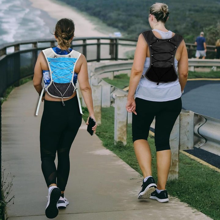 Sturdy zippers and pulls on sports accessories hydration pack