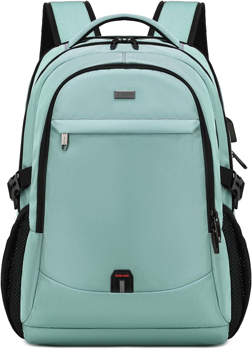 Flat lay of the versatile work backpack and daily essentials