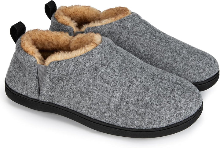 Stylish mens winter slippers ideal for lounging around the house