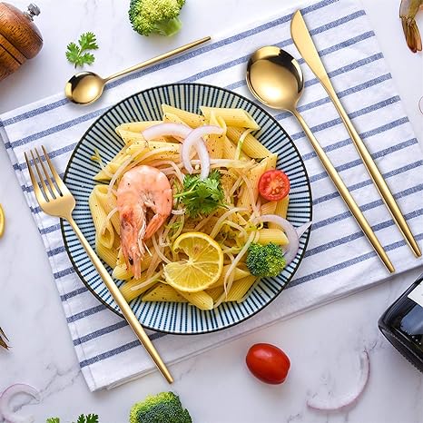 Sophisticated flatware set perfect for weddings and dinner parties