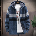 Quade | Men’s Hooded Zip-Up Knit Jacket