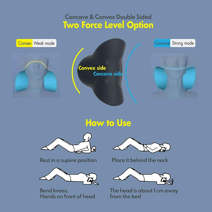 Demonstration of the neck stretcher product flexibility and texture