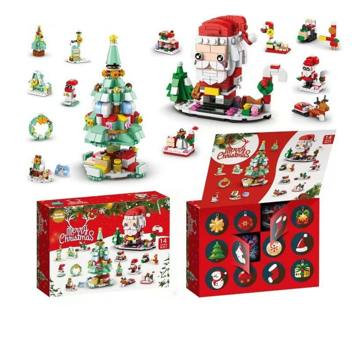 Christmas toy calendar daily build mini model parts