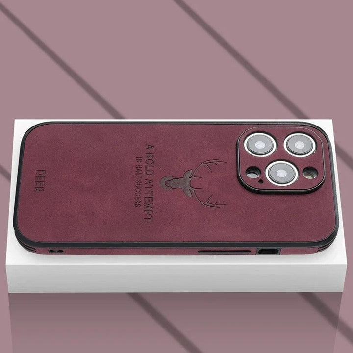 Unisex smartphone accessories luxury textured protective cover