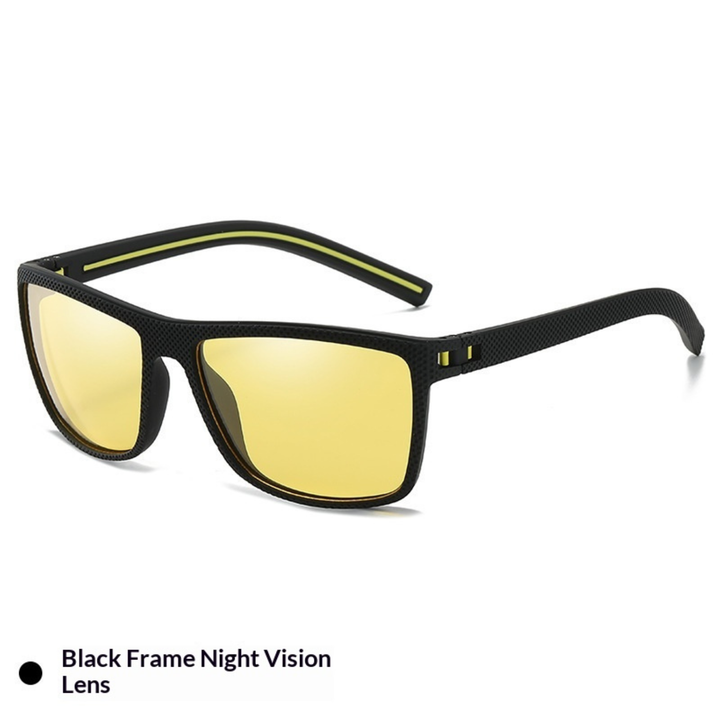 Fishing sunglasses with UV protection and lightweight frame design