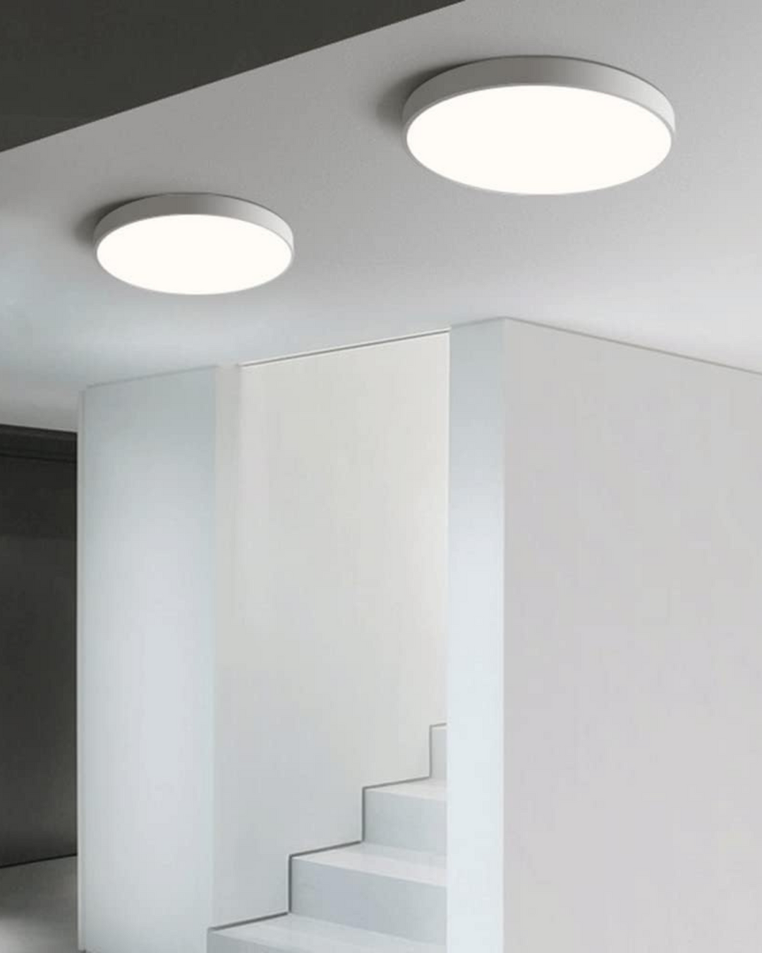 Sleek and understated ceiling lamp enhancing contemporary home decor