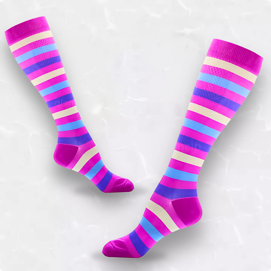 High performance circulation socks for runners and athletes