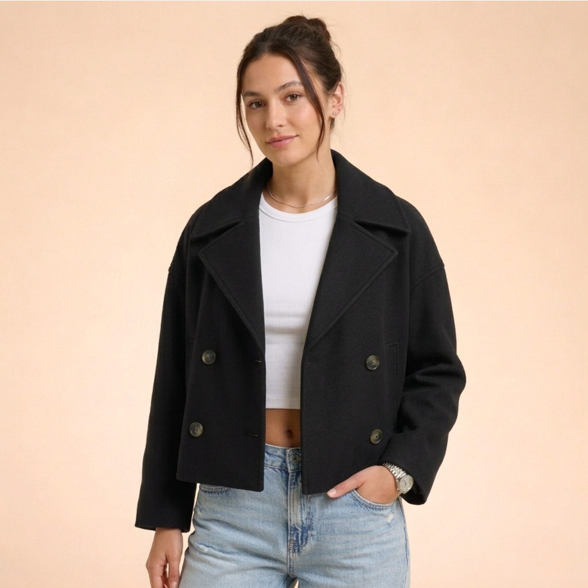 Bellavine | Women’s Double Breasted Jacket