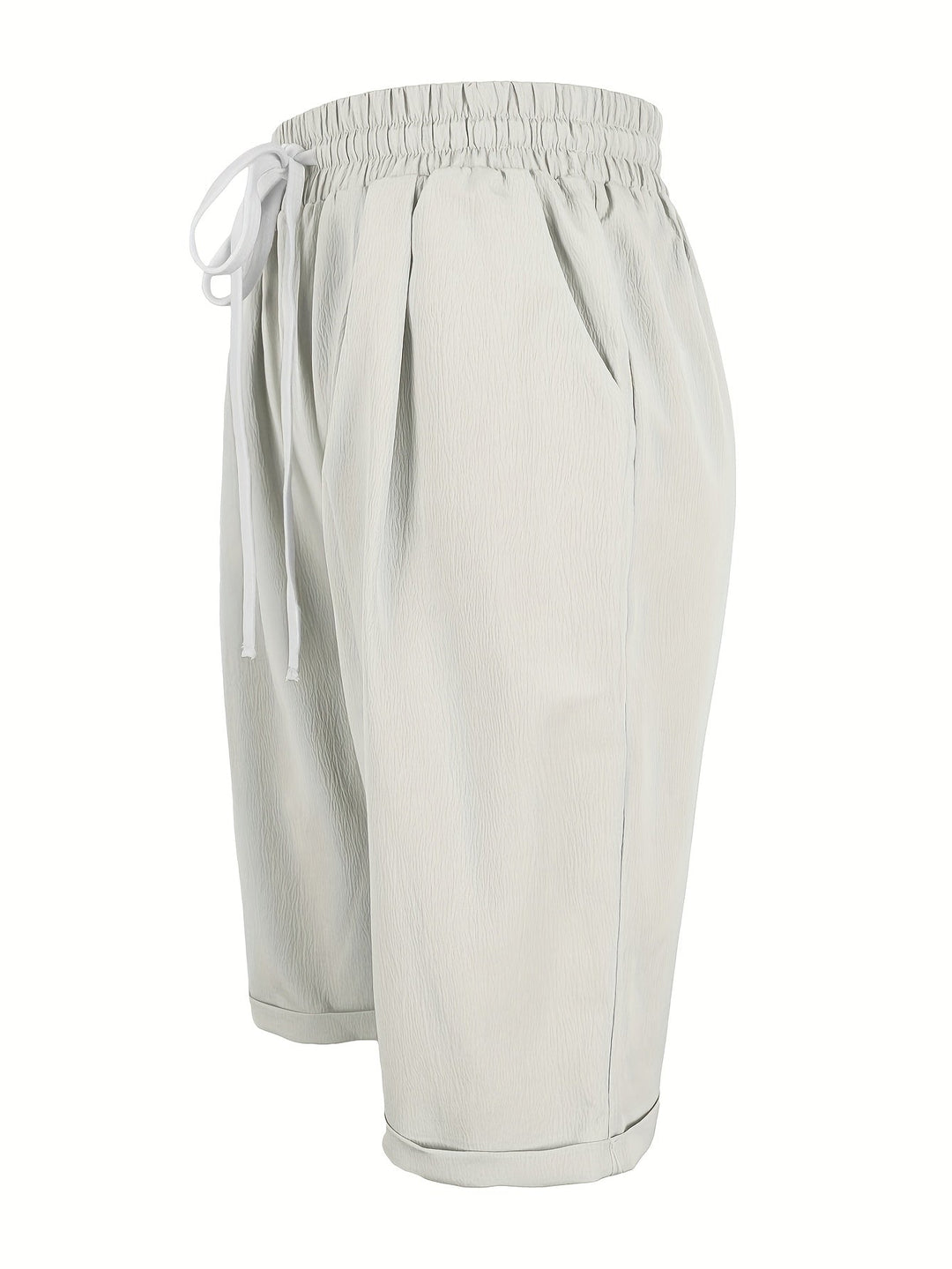 Comfortable womens summer capri trousers with a relaxed silhouette
