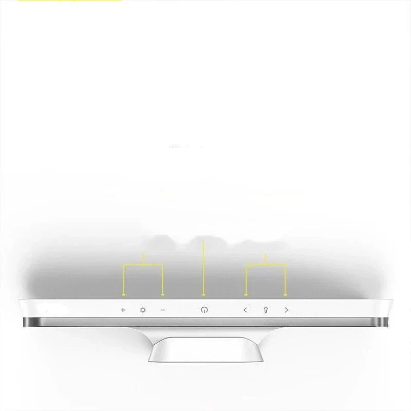 Touch control panel interface on the magnetic LED desk light