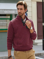 Briarson | Men’s Quilted Pullover Sweater
