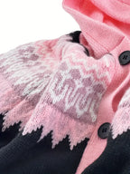 Mikhaela | Women’s Fair Isle Hooded Cardigan