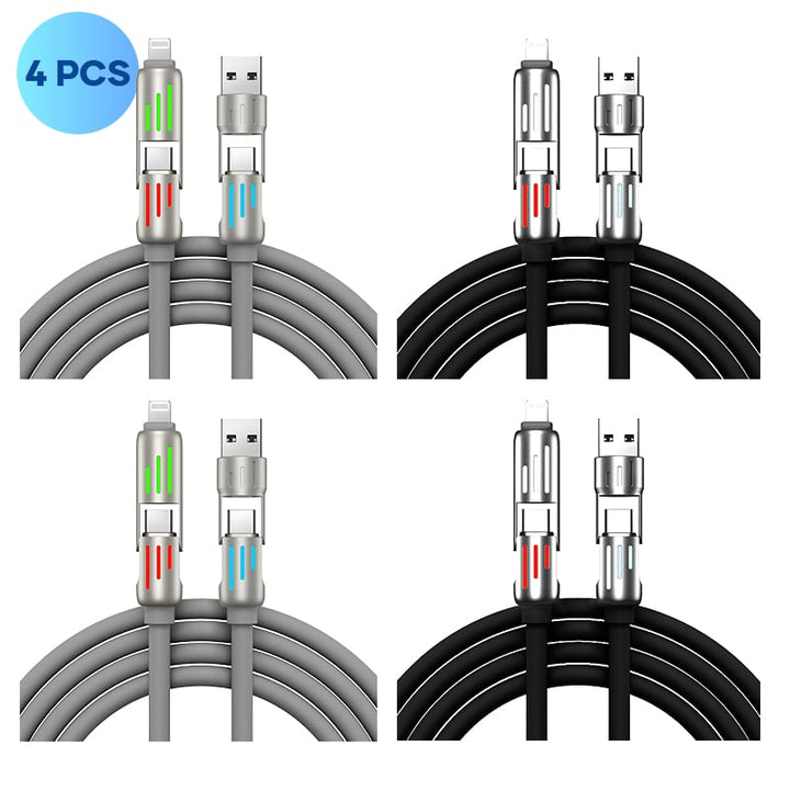 Essential phone accessories display featuring the 240W fast charging cable