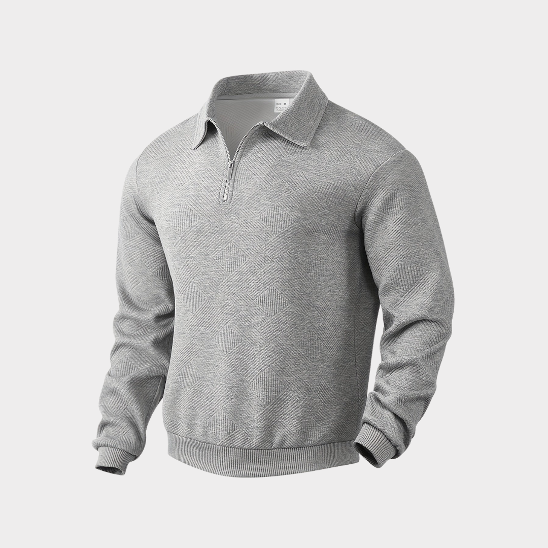 Fenton | Men’s Half-Zip Polo Sweater