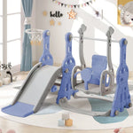 Blue and Gray - Slide and Swing
