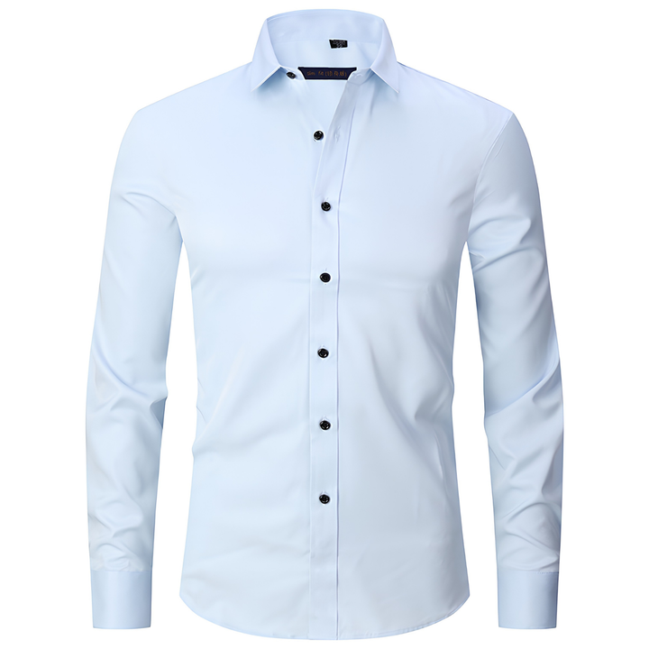 Office wear mens button down shirt in classic fit