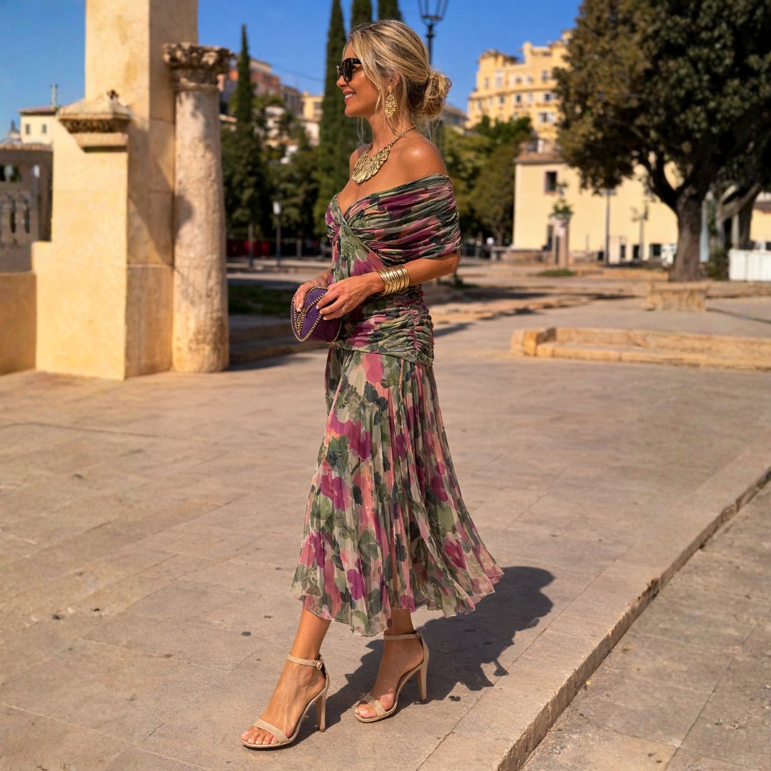 Chic women's maxi dress for special occasions