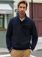 Briarson | Men’s Quilted Pullover Sweater