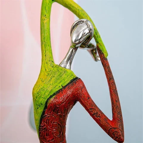 Stylish abstract sculpture piece perfect for contemporary interior styling