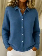 Veloria | Women’s Classic Button Front Knit Cardigan