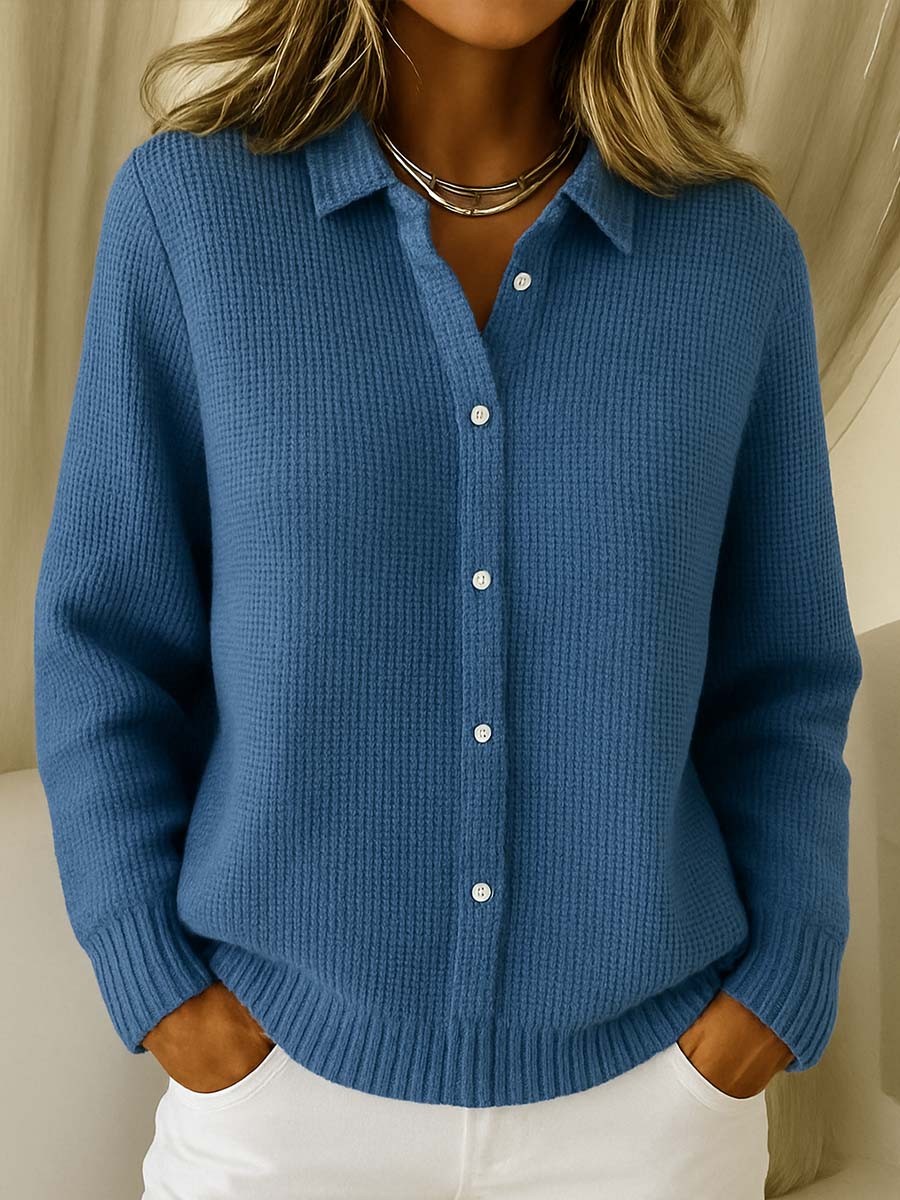 Veloria | Women’s Classic Button Front Knit Cardigan