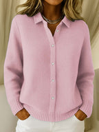 Veloria | Women’s Classic Button Front Knit Cardigan