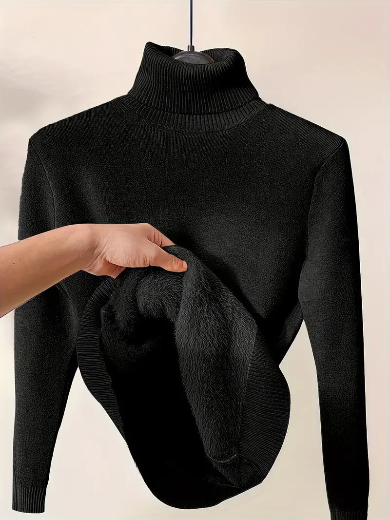 Olivienne | Women’s Soft Turtleneck Sweater