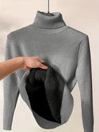 Olivienne | Women’s Soft Turtleneck Sweater