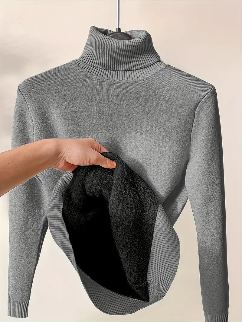 Olivienne | Women’s Soft Turtleneck Sweater