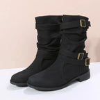 Ariadelle | Women’s Buckle Detail Boots