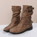 Ariadelle | Women’s Buckle Detail Boots