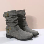 Ariadelle | Women’s Buckle Detail Boots