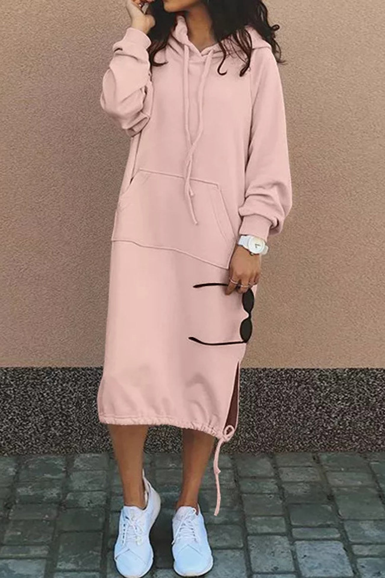 Odelisse | Women’s Longline Hooded Dress