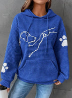 Azrielle | Women’s Graphic Hooded Sweater