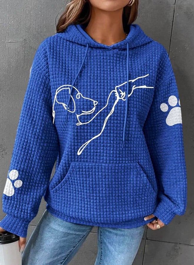 Azrielle | Women’s Graphic Hooded Sweater